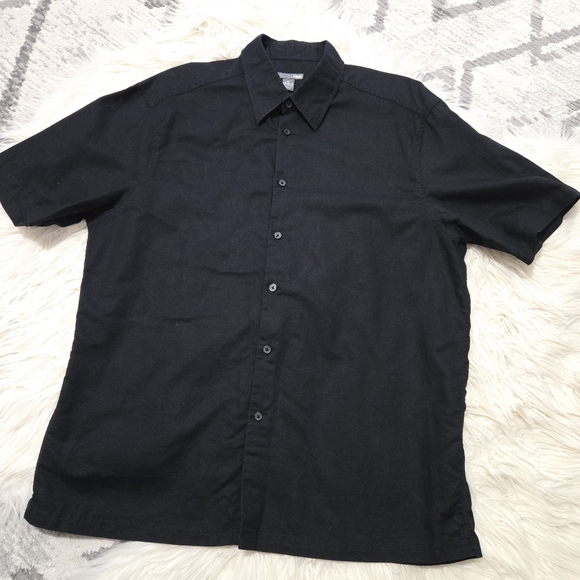 💫3/$30💫H&M Linen-Blend Shirt - Picture 1 of 3